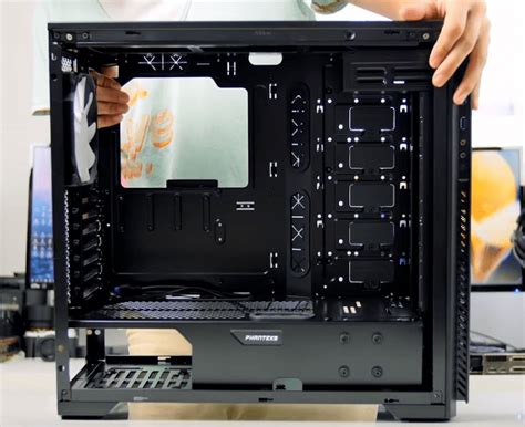 pc case multiple drive bays